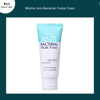 โฟมล้างหน้า Mistine Anti-Bacterial Facial Foam  แอนตี้ แบคทีเรียล เฟเชียล โฟม