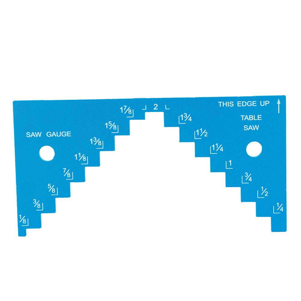 Table Saw Measuring Ruler Router Depth Gauge Easy To Read Simple And ...
