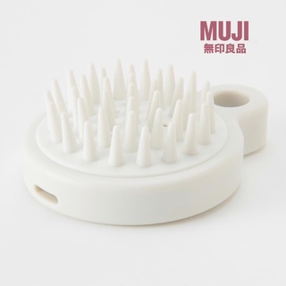 [MUJI] แปรงนวดหัว ที่นวดหัว เนื้อซิลิโคน สบายหัวมากค่า