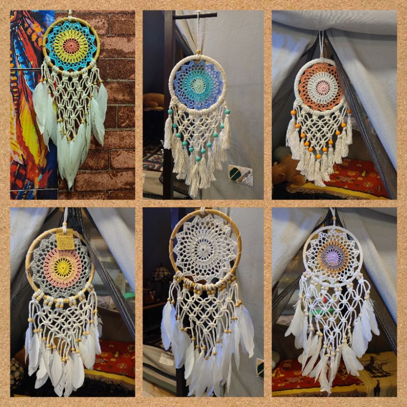 ตาข่ายดักฝัน  dreamcatcher 💥สินค้าพร้อมส่ง💥