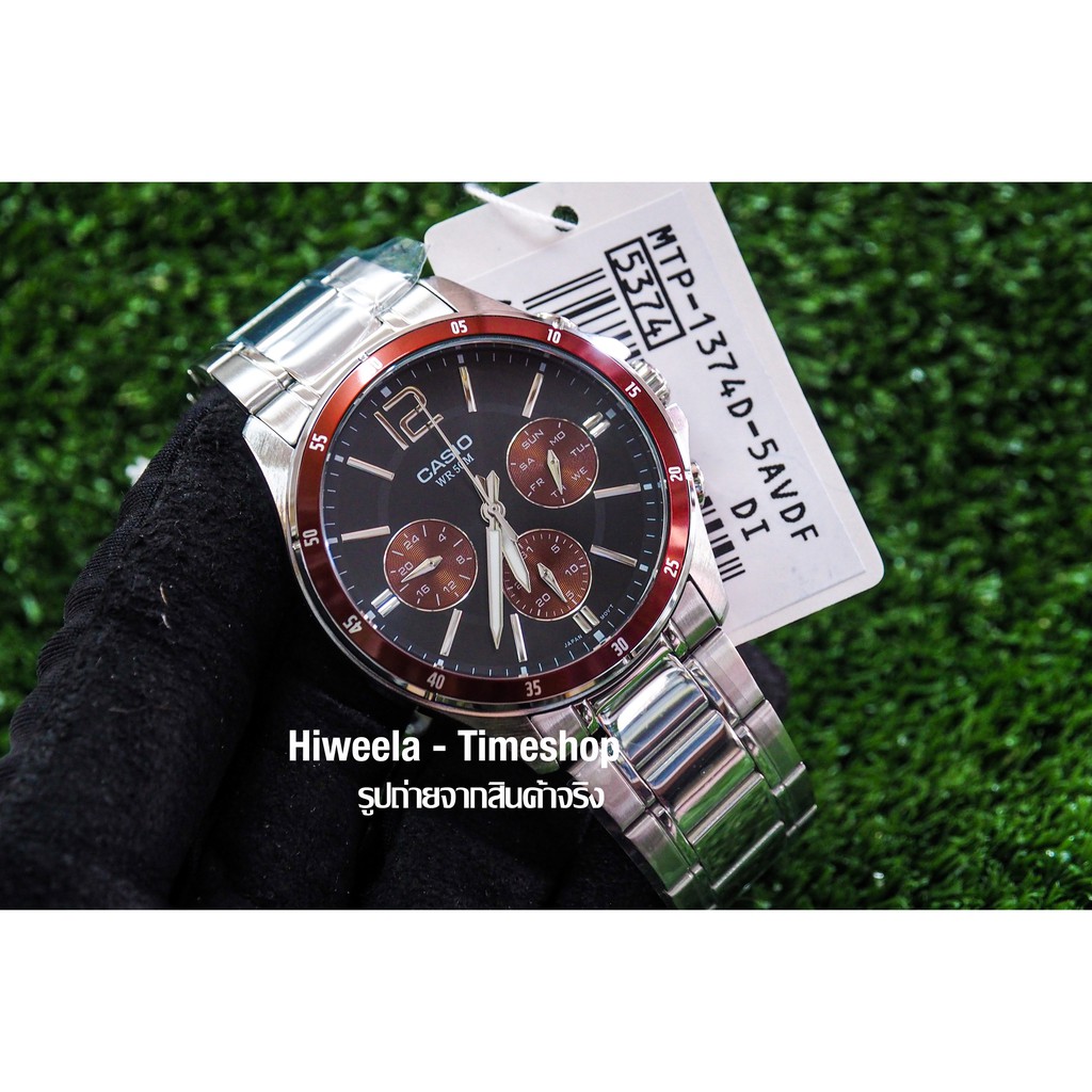นาฬิกาข้อมือผู้ชาย Casio , Edifice ประกัน0 : MTP-1374D , EFV-540D ,EFV-550D ,EFV-570D ,EFV-552D