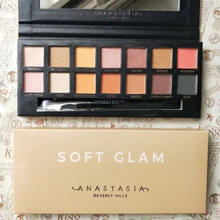 Anastasia Soft Glam พาเลทอายแชโดว์ 14 สี สําหรับผู้หญิง