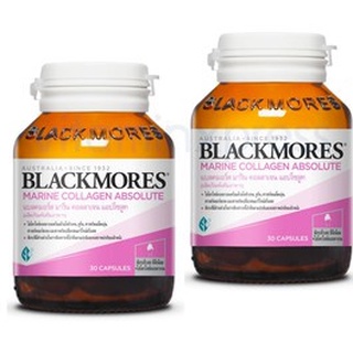 ***สูตรใหม่ล่าสุด วิตามินผิวสวย Blackmores MARINE COLLAGEN Absolute 30 / 60 แคปซูล