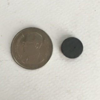 10 mm x 3 mm (100ชิ้น) ลูกดูด แม่เหล็ก แม่เหล็กแรงดูดเบา สีดำ Magnet