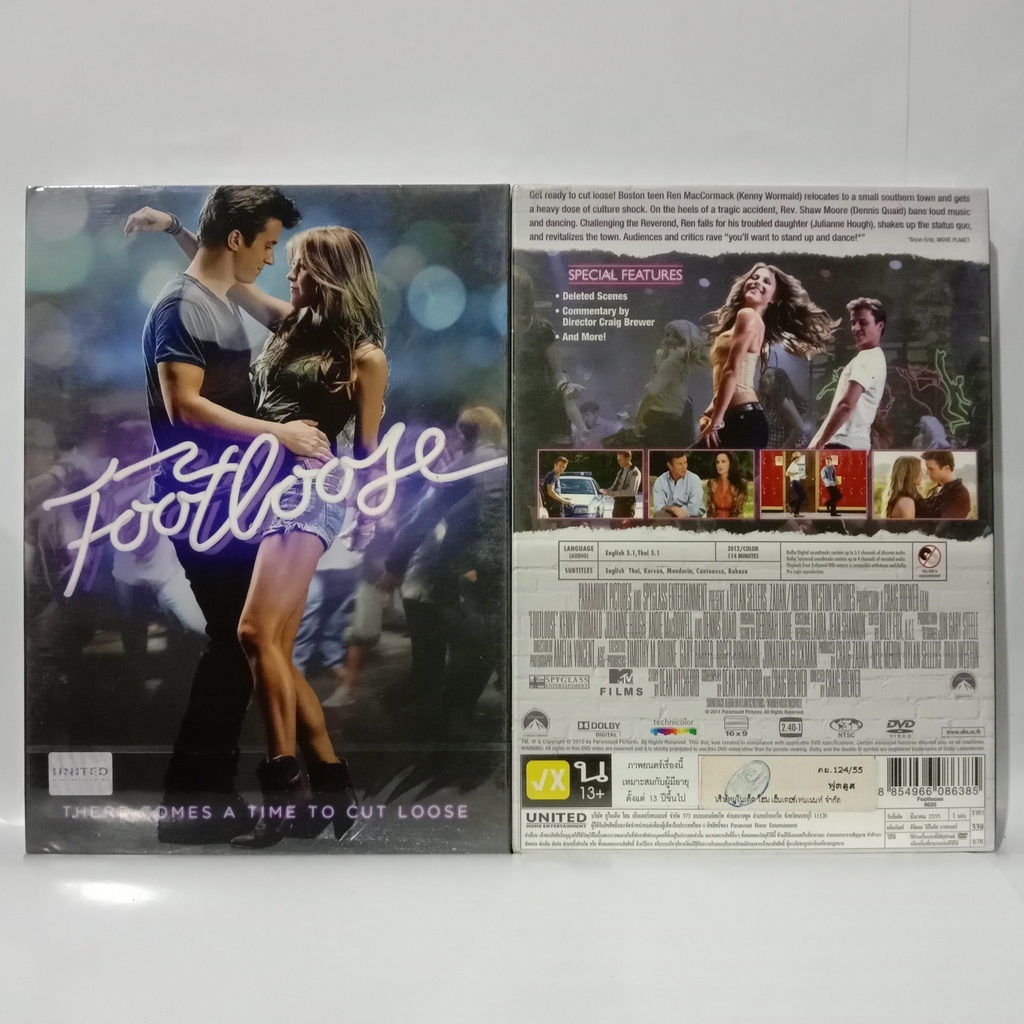 Media Play Footloose (2011) / ฟูตลูส (DVD) /S9620DA