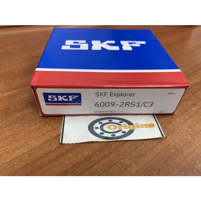 แบริ่ง 6009 2RS C3 SKF ORIGINAL 6009 2RSC3