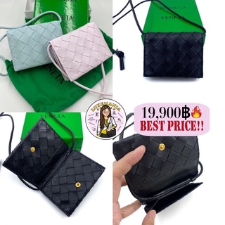 👜: New!! Bottega Veneta Card Case on Strap ‼️ก่อนกดสั่งรบกวนทักมาเช็คสต๊อคก่อนนะคะ‼️