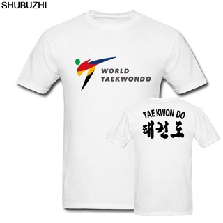 [COD]พร้อมส่ง เสื้อยืดลําลอง แขนสั้น พิมพ์ลาย World Taekwondo Federation Wtf หลากสี แฟชั่นสําหรับผู้ชาย ส่งฟรีS-5XL