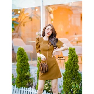 พร้อมส่ง👗2 color👗 everyday dress 👗bt 07-0089