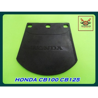 HONDA CB100 CB125 "SHORT" REAR MUDGUARD SET "BLACK" // หางเต่าหลัง บังโคลนหางเต่า บังโคลนหลังตัวสั้น สินค้าคุณภาพดี