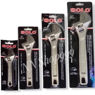 Solo ประแจเลื่อน No 626 ขนาด 6"-12"