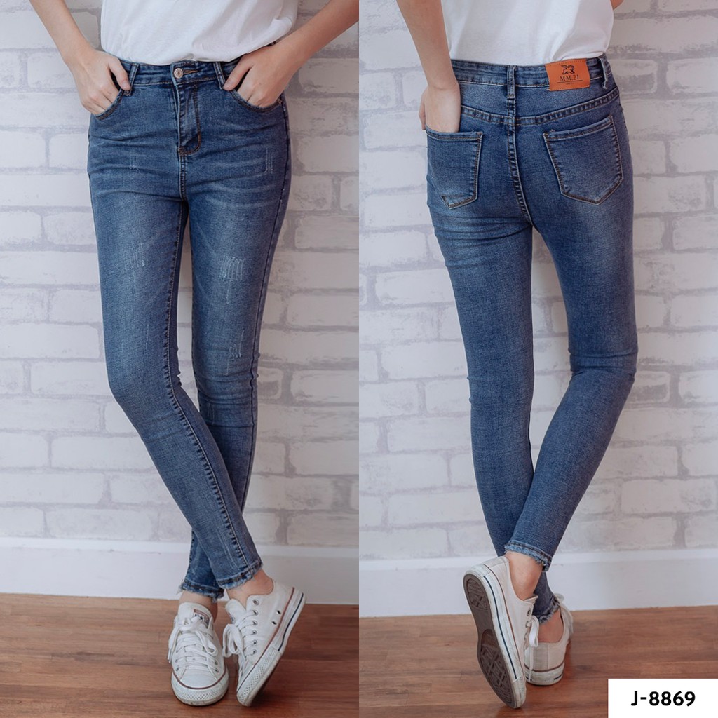 PAZADA กางเกงยีนส์ MM. 21 J-8869 (แบรนด์น้องของ Pazada)
