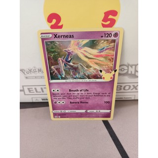 Pokemon Card "Xerneas Holo 012/025" ENG Celebrations