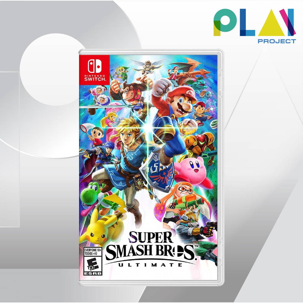 Nintendo Switch : Super Smash Bros. Ultimate [มือ1] [แผ่นเกมนินเทนโด้ switch]