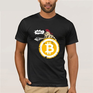 เสื้อยืด ผ้าฝ้าย 100% พิมพ์ลาย Bitcoin Hodl Your Cryptos แฟชั่นฤดูร้อน สําหรับผู้ชายS-5XL