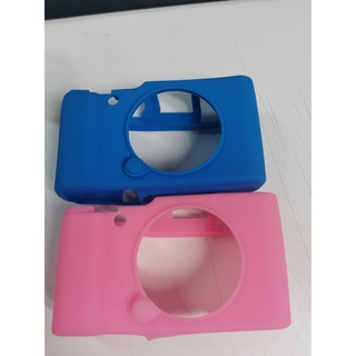 เคสกล้อง Soft Silicone Camera case Protective Rubber Cover Case Skin For Fuji XA2 Camera bag (สี ฟ้า ชมพู)