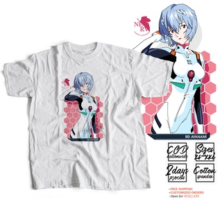 Rei Ayanami 1 Evangelion Anime Shirt | hellocollectioncod เสื้อยืด