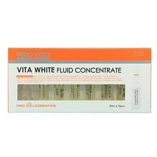 เซรั่ม โปรยู Proyou Vita White Fluuid Concentrate (2ml X 7 pcs.)