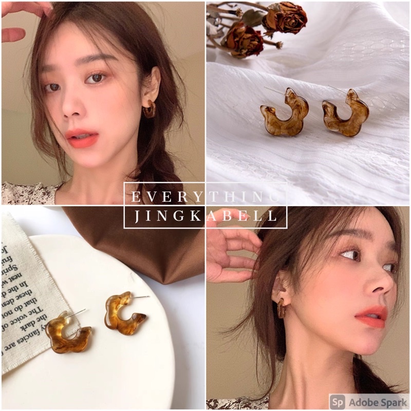 🔥พร้อมส่ง🔥 𝑆𝑖𝑙𝑣𝑒𝑟 92.5% ต่างหูก้านเงินแท้ ไม่ลอกไม่แพ้❗️เกรดเหมือนภาพเป๊ะ❗️ - รูปที่ 7