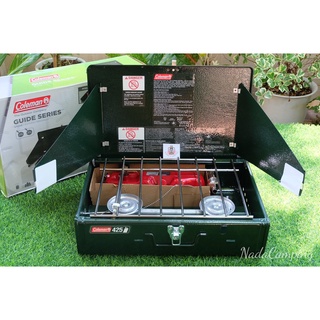 📌โปรตาแตก.COLEMAN เตา น้ำมัน 2 หัวสำหรับตั้งแคมป์ Powerhouse 2-Burner Classic 425