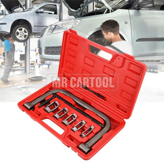 ALSO ซีแคลมป์ ยกวาวน์。MR CARTOOL รถเครื่องยนต์หัววาล์วสปริงคอมเพรสเซอร์ถอดติดตั้งชุดเครื่องมือยึด ATVs