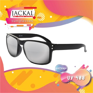 JACKAL SUNGLASSES แว่นตากันแดด รุ่น URBAN JS162 (Black/Sliver Mirror Lens)