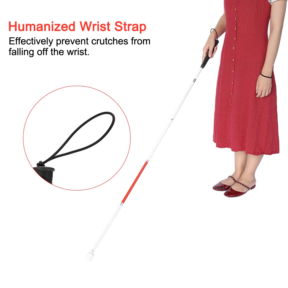 Stick Hiking Trekking Pole Trail Aluminum Alloy Reflective Stick Guide ...