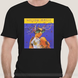 กระหน่ํา เสื้อยืดลําลอง แขนสั้น คอกลม พิมพ์ลาย yellow magic orchestra debut ymo yellow magic orchestra synthpop japan kr