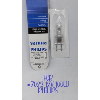 Projection Lamp #7023 FCR A1/215 12V 100W GY6.35 Philips