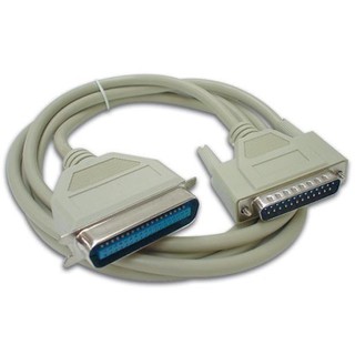 สายเครื่องพิมพ์ สายพาราเรียล Cable Parallel Printer สายใหญ่ DB25 PRNTER CABLE 5 M./10 M.