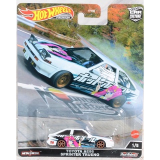 🔸พร้อมส่ง🔸 HotWheels  Mountain Drifters Toyota AE86 Sprinter Trueno