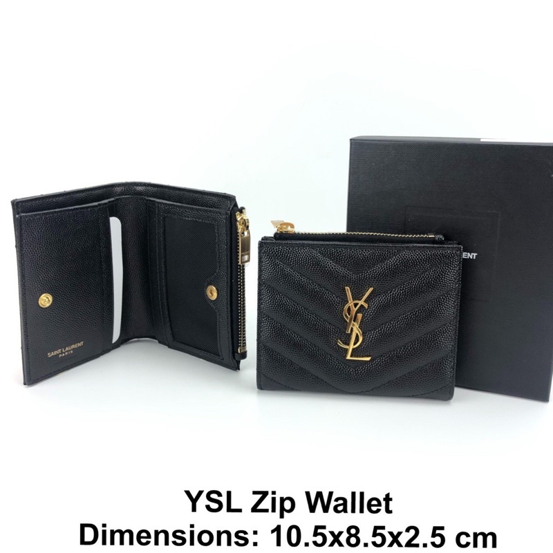 ถูกที่สุด ของแท้ 100 Ysl wallet nalinbrands ThaiPick