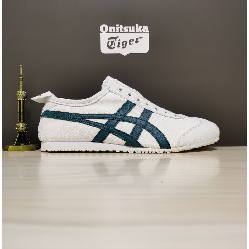 On ON onitsuka SLIP-ON รองเท้าวิ่งลําลองรองเท้าผ้าใบผู้ชายและผู้หญิง