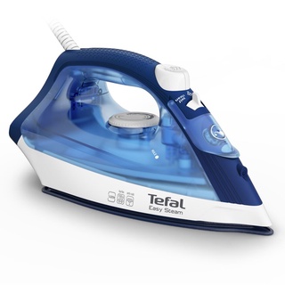 TEFAL ทีฟาล์ว เตารีดไอน้ำ 1400 วัตต์ รุ่น FV1941 สีน้ำเงิน/ขาว