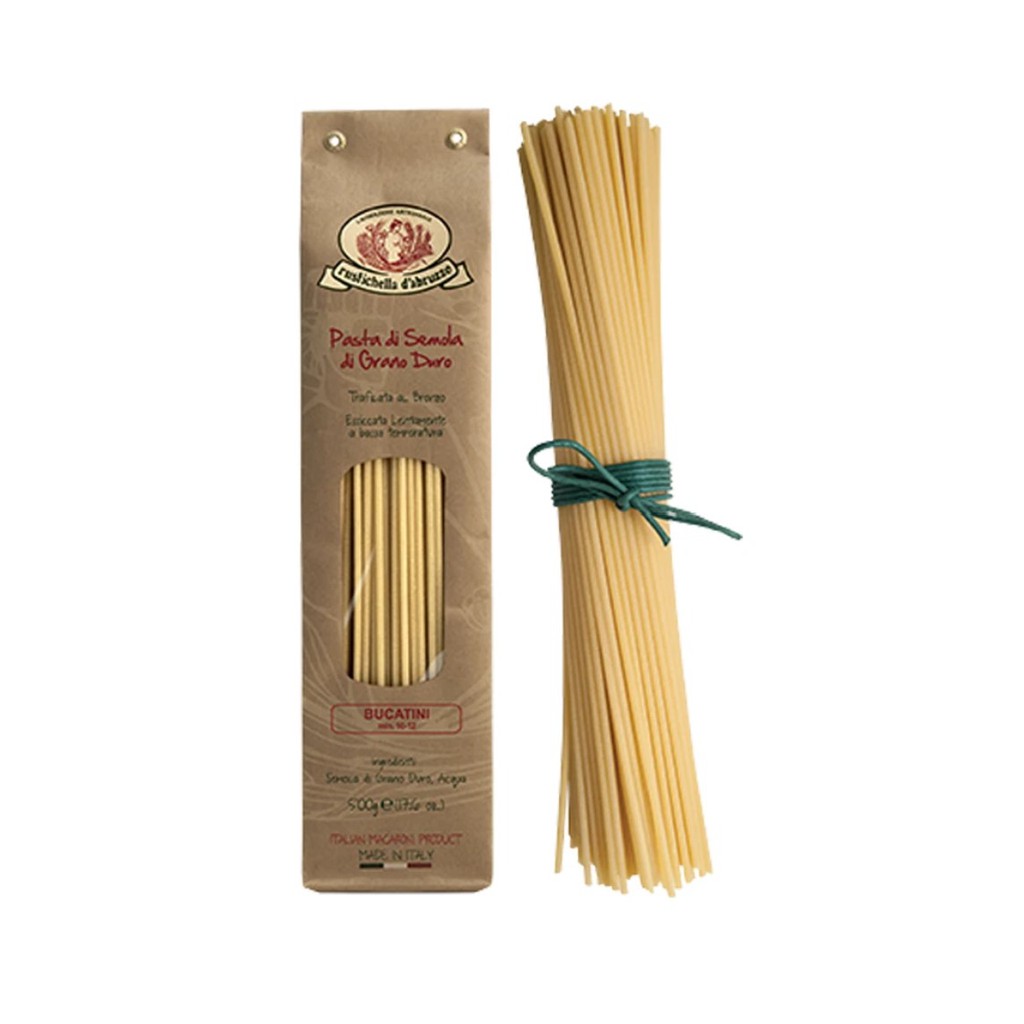 RUSTICHELLA - PASTA CLASSICA BUCATINI 500G บูคาตินี (เส้นพาสต้า)