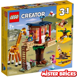 LEGO® 31116 Creator 3-in-1 Safari Wildlife Tree House