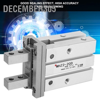 December305 Mhz2-20D กระบอกลมนิวเมติก อะลูมิเนียมอัลลอย แกน 10 มม.