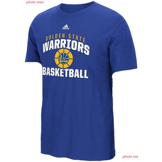 พิมพ์ลาย Golden State Warriorsเสื้อยืด Adidas Golden State Warriors Blue Team Arch Emblem T-Shirt