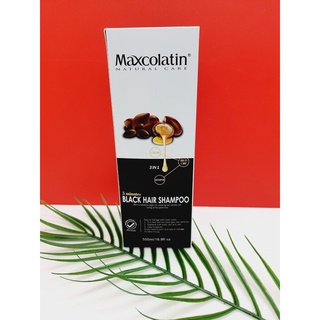 Maxcolatin black hair shampoo