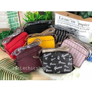 Guess ครอสบอดี้ bag แท้💯 ส่งฟรี!ems