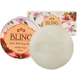 A1 Bling Daily Whitening Mask &amp; Soap by แพท ณปภา  2 ชิ้น