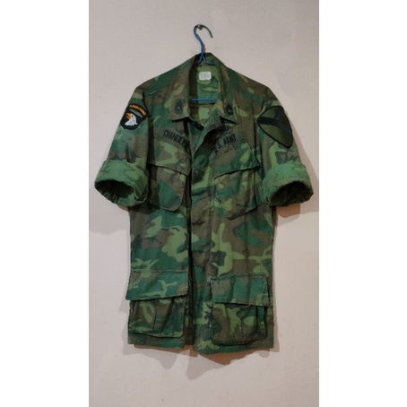#เสื้อทหาร #กระเป๋าเฉียง-ตองอ่อน-1969