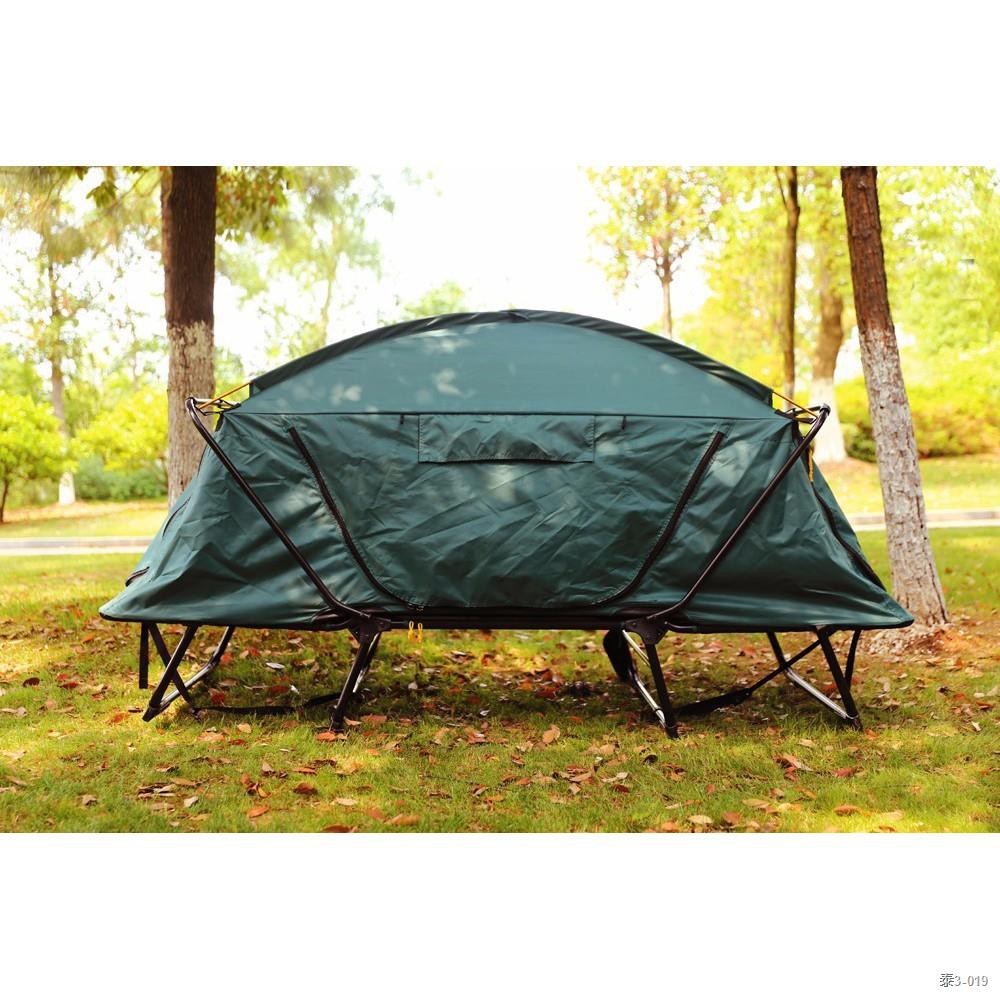 ✖∈เต็นท์นอน 1-2 คน แบบเต็นท์เตียงพับ Tent with Beds ขนาด 125 x 210 x 120 cm กว้าง 125 ซม. เป็น เต๊นท์ภาคสนาม กันน้ำ