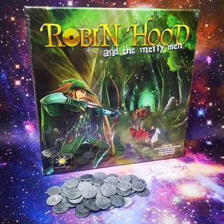 Robin Hood and the merry man (Kickstarter) Deluxe Edition + เหรียญเหล็ก Board Game