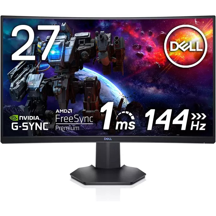 Monitor 27'' DELL S2721HGF FreeSync CURVED 144Hz
