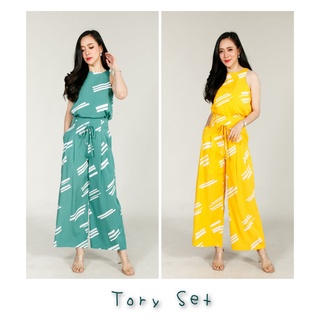 Tory Set เสื้อแขนกุด และกางเกงเข้าเซท