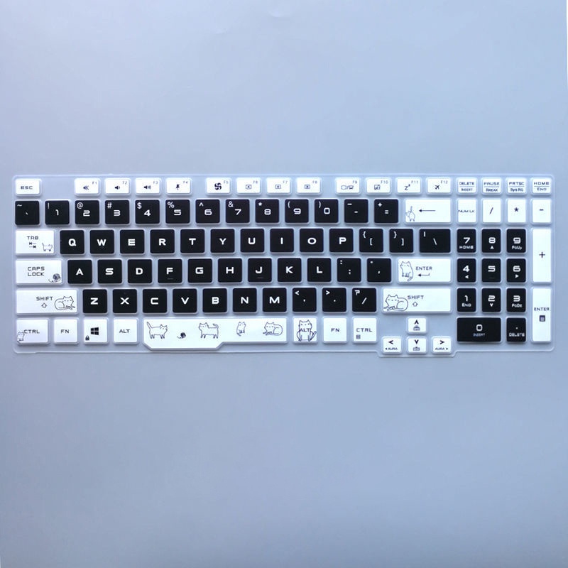 แผ่นครอบคีย์บอร์ด สําหรับ Asus Tuf Gaming A15 FA506 A17 FA706 FA506iu FA506iv Fa506ii Fa706ii FA706iu 15.6 นิ้ว #8