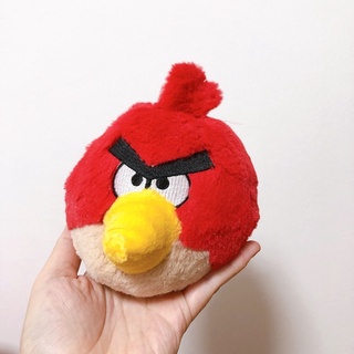 🛒 ตุ๊กตานกสีแดง แองกรี้เบิร์ด งานสะสม Angry Bird ลิขสิทธิ์แท้🇯🇵