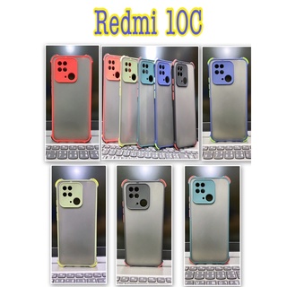 Redmi 10C🥰พร้​อมส่ง🇹🇭🥰เคสขอบนิ่มหลังแข็งขุ่นคลุมกล้องFor Redmi 10C