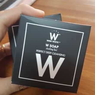 สบู่ดับเบิ้ลยู  W Soap ขนาด 40g.ของแท้